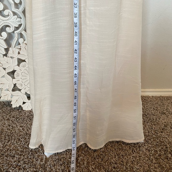 Boho kimono in beige with lace detailing! Size M never been worn! - Picture 5 of 6